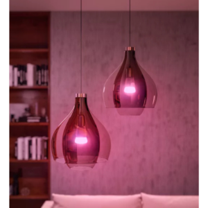 Philips Hue Starter kit WCA 3 E27 bulb, Dimmer switch + Bridge - Billede 4
