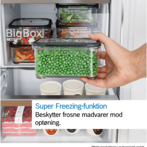 Bosch GSV36VWEV Serie 4 Fryseskab - Energi E - 186 cm - Hvid - Billede 5