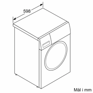 Bosch WGG1440BSN vaskemaskine 9kg 1400 o/min energi A - Image 8