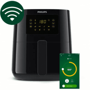 Philips HD9255/90 Airfryer Connected 4,1 liter 1400W sort m/wifi - Billede 2