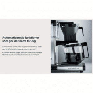 Moccamaster Automatic kaffemaskine KGB 53744 Børstet Stål - Billede 4