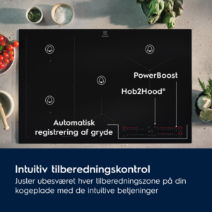 Electrolux XH606BFB Serie 700 SenseBoil induktionskogeplade 60 cm - Billede 12