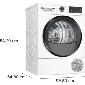 Bosch WQG2420NSN kondenstørretumbler m/varmepumpe 9 kg - Billede 3