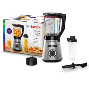 Bosch MMB6384M blender Rustfri 1200W m/ 1,5 liter kande og ToGo flaske - Billede 2