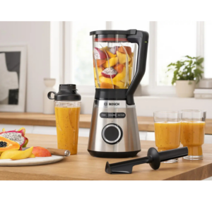 Bosch MMB6384M blender Rustfri 1200W m/ 1,5 liter kande og ToGo flaske - Billede 6