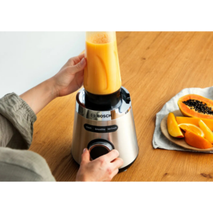 Bosch MMB6384M blender Rustfri 1200W m/ 1,5 liter kande og ToGo flaske - Billede 8